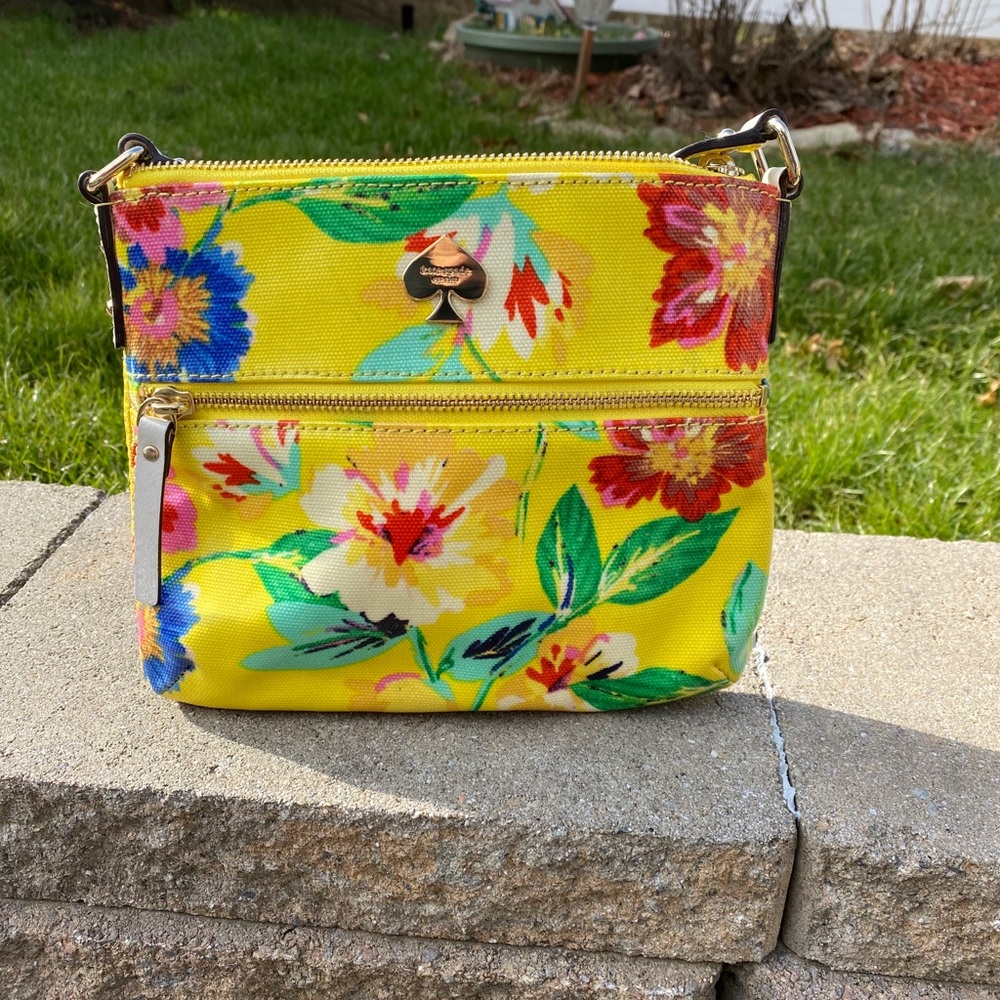 Kate Spade Foral Crossbody Purse